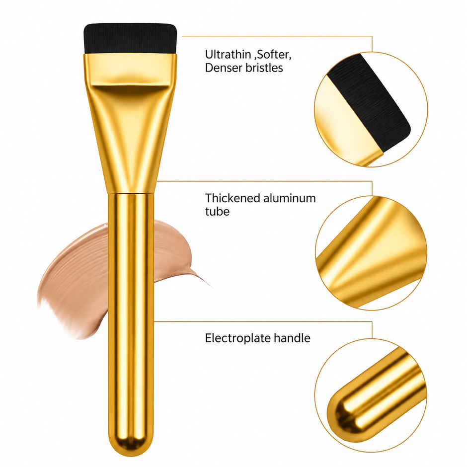 Bronson Professional Contour Face Makeup Brush for Cream Powder & Liquid Contour