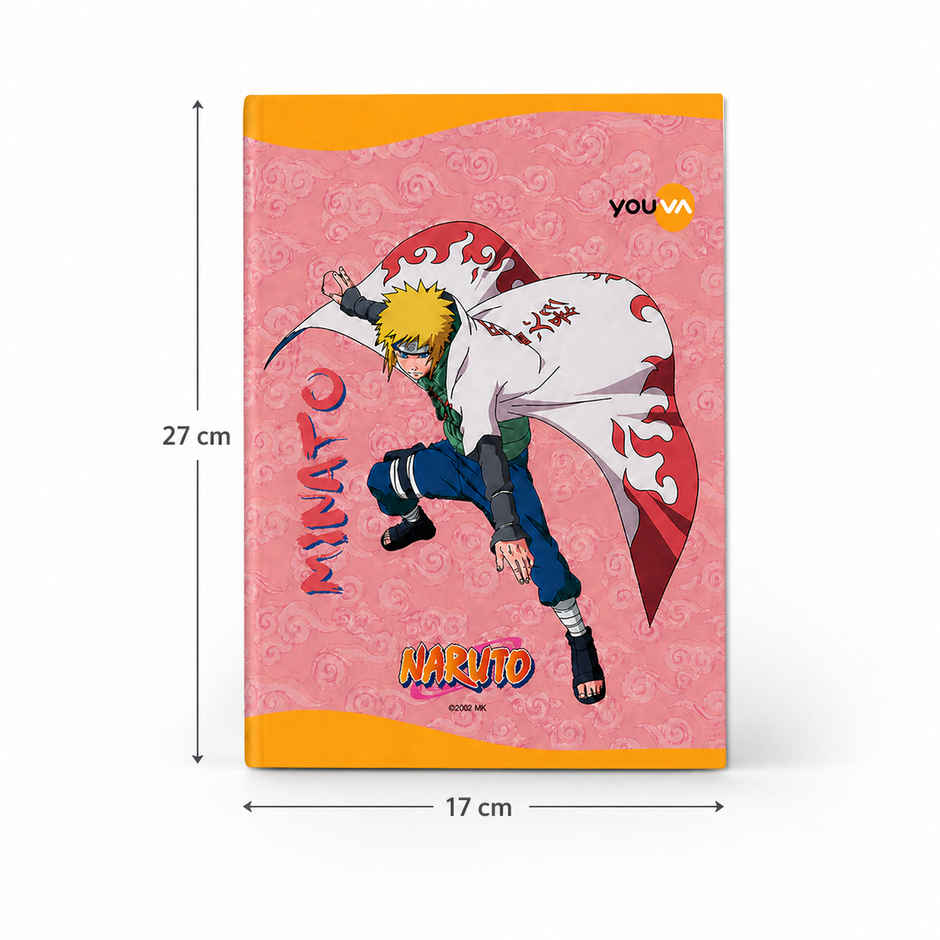 Youva by Navneet Naruto Long Notebook | 17 x 27 cm | Single Line | 172 Pages