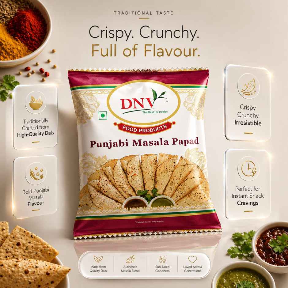 Dnv Punjabi Masala Papad