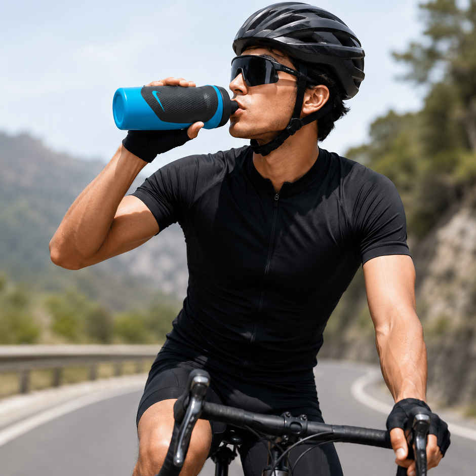 NIKE Hypersport Sipper Bottle - 590 ml-Blue
