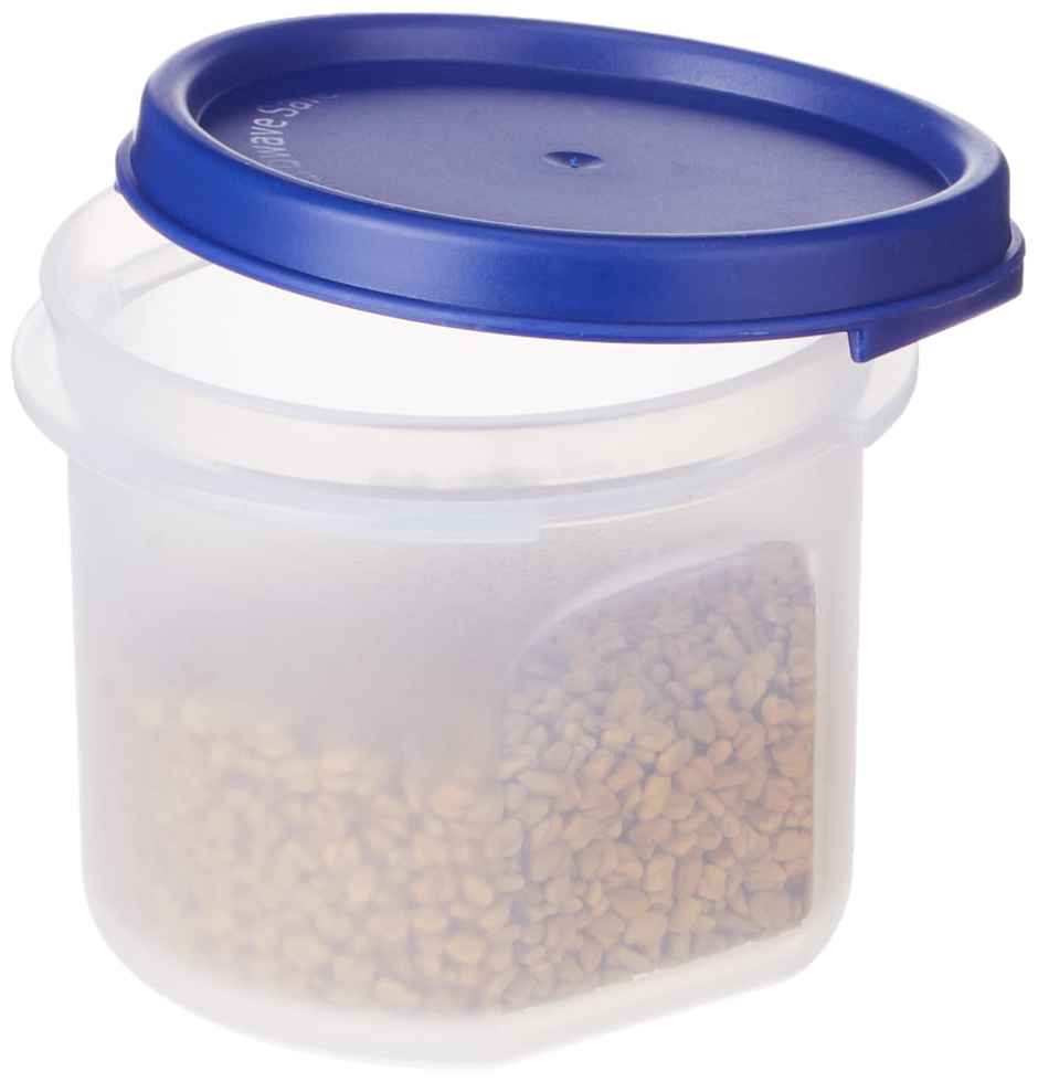 Mahaware Modular Slim Round Container 300ml (Set of 3) (Blue)