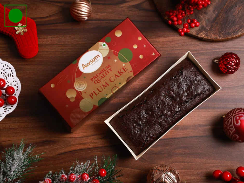 Awsum Handcrafted Eggless Plum Cake | Veg | No Maida | No Palm Oil | No Refined Sugar