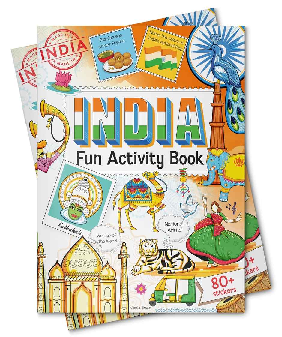 India - Fun Activity Book for Children