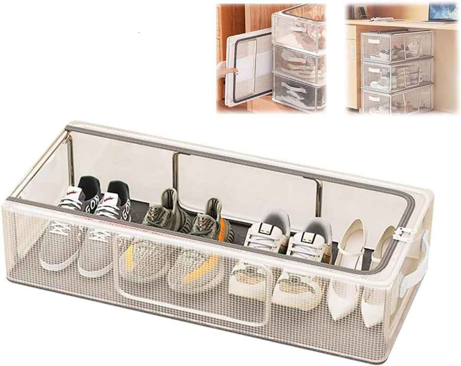 Perpetual Foldable Shoe Organizer Box