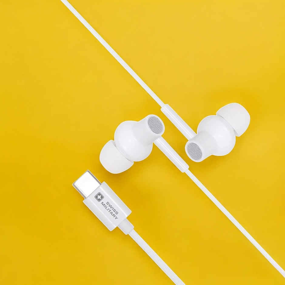Swiss Military Audio Earphone - Water Lite C-type White