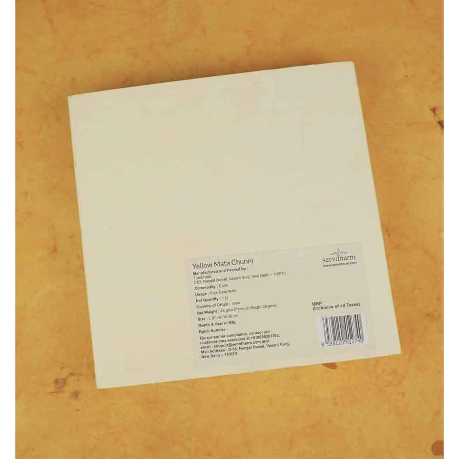 Mata Chunri | Yellow | ServDharm