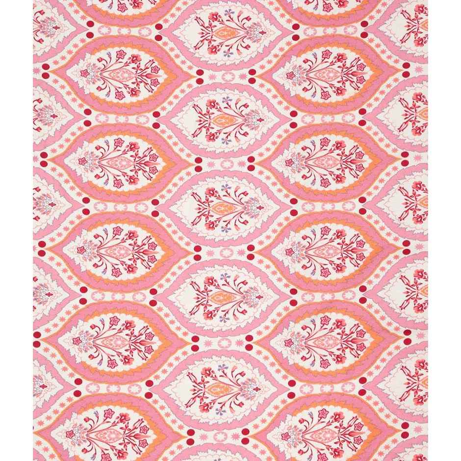 Status Imperial Corner Fitted Double Bedsheet | Terracotta Garden | 198 x 182 cm