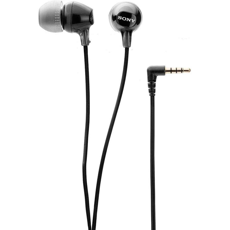 Sony MDR-EX15AP Wired Earphones - Black