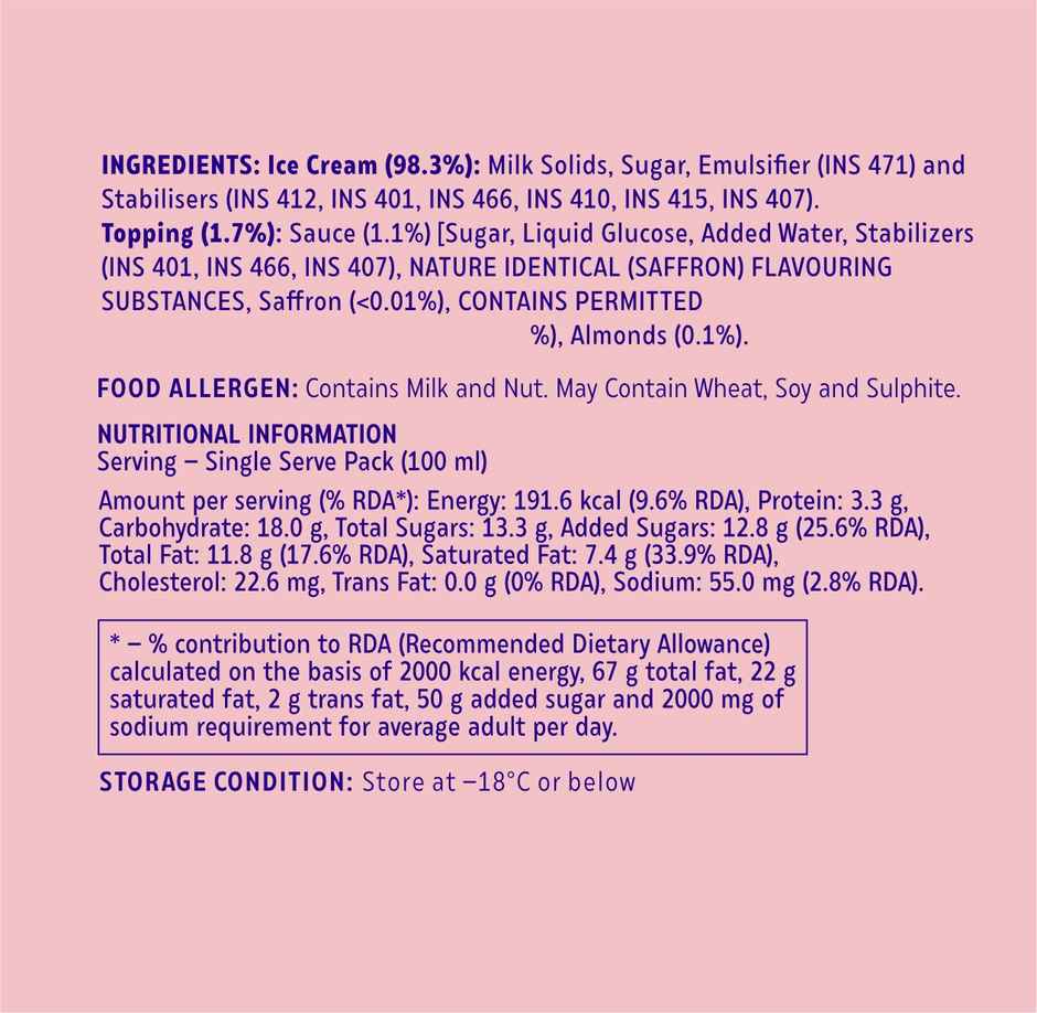 Hocco Matka Kulfi Ice Cream Stick