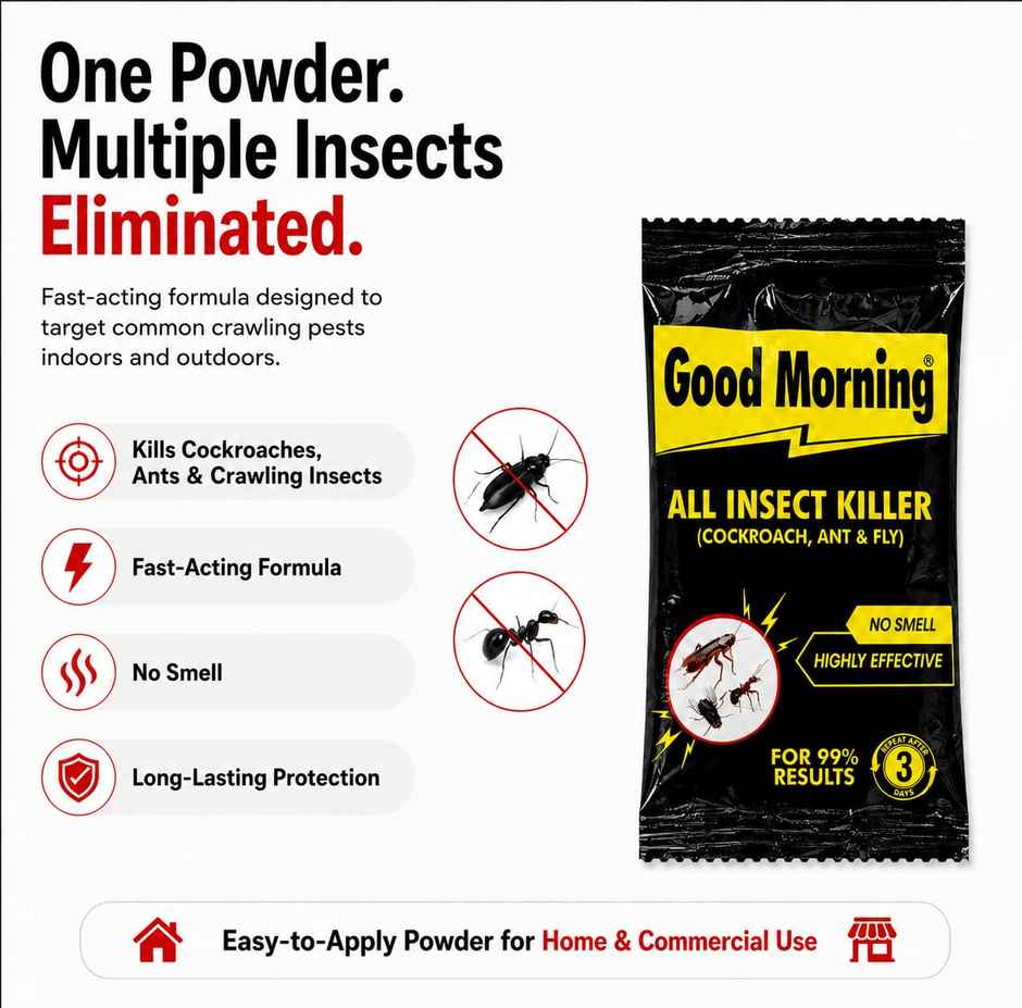 Good Morning All Insect Killer Powder