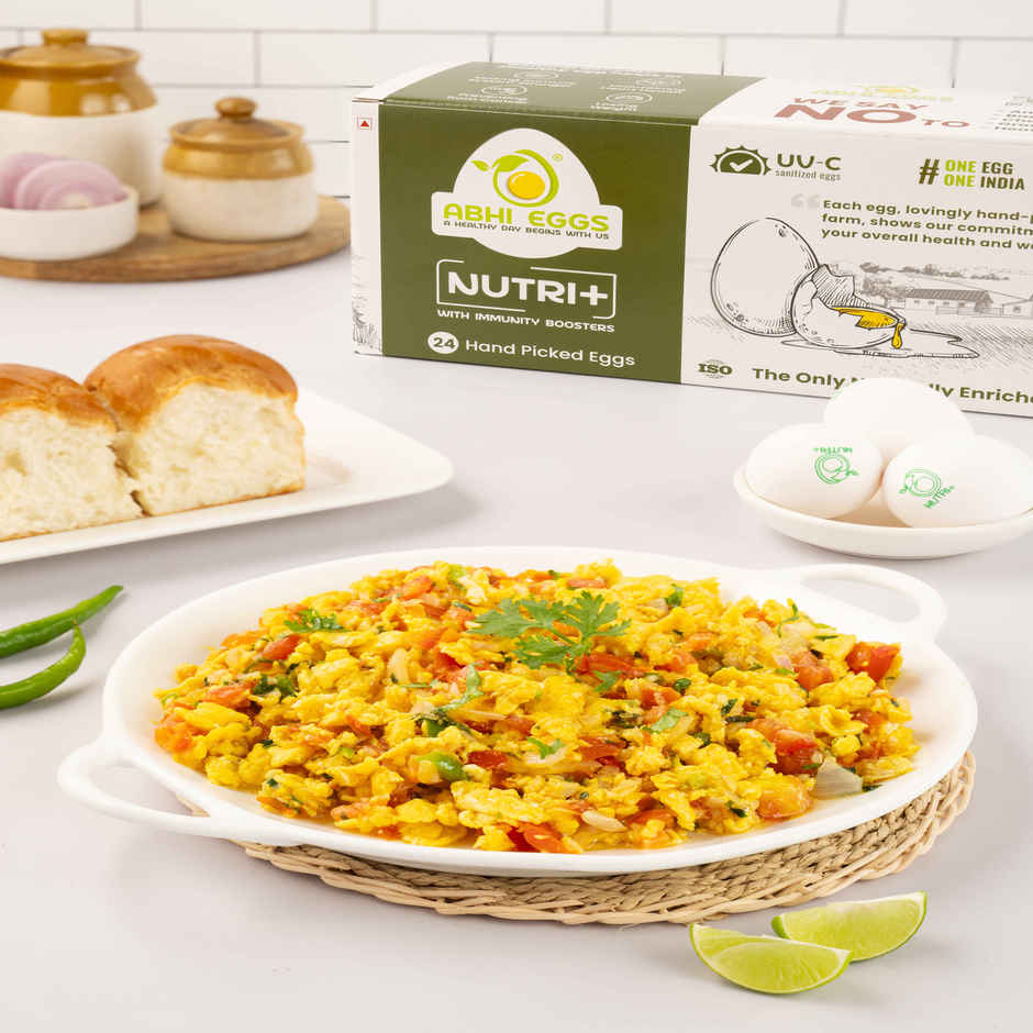 Abhi Nutri+ White Eggs
