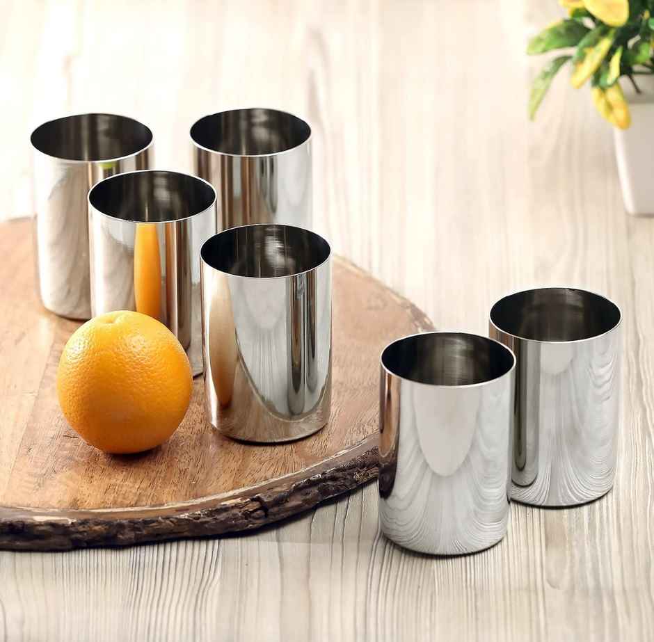 Sugar Homeware Stainless Steel Glass