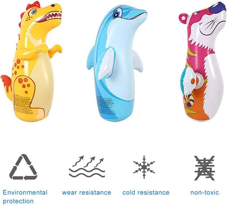 Storio Inflatable Boxing Toy | Punching Bag for Kids Indoor Play