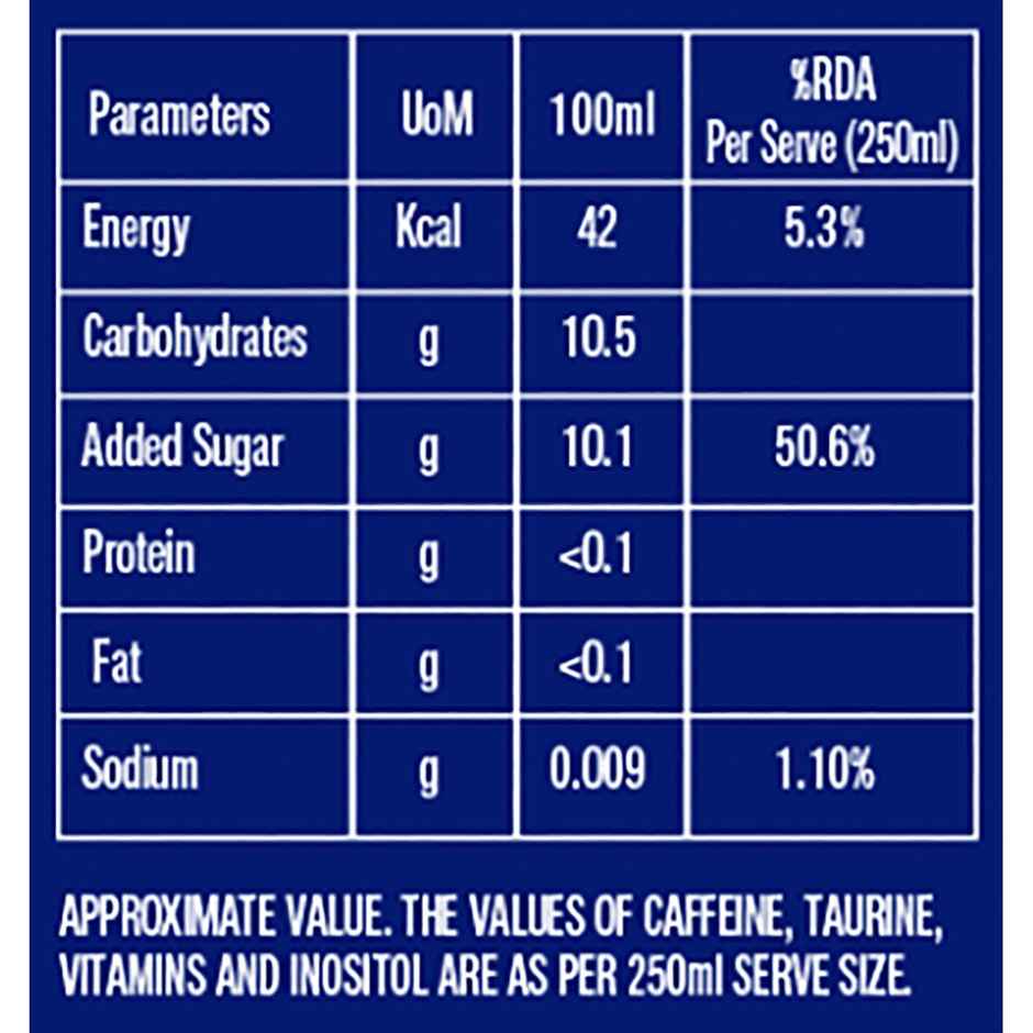 Hurricane Berry Blast Energy Drink Combo