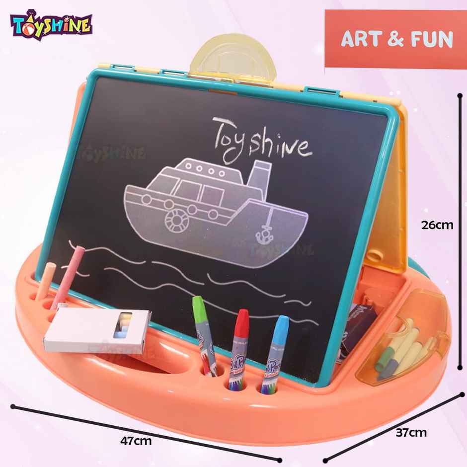 Toyshine My First Art Easel Board | Creative Painting & Learning Toy for Kids