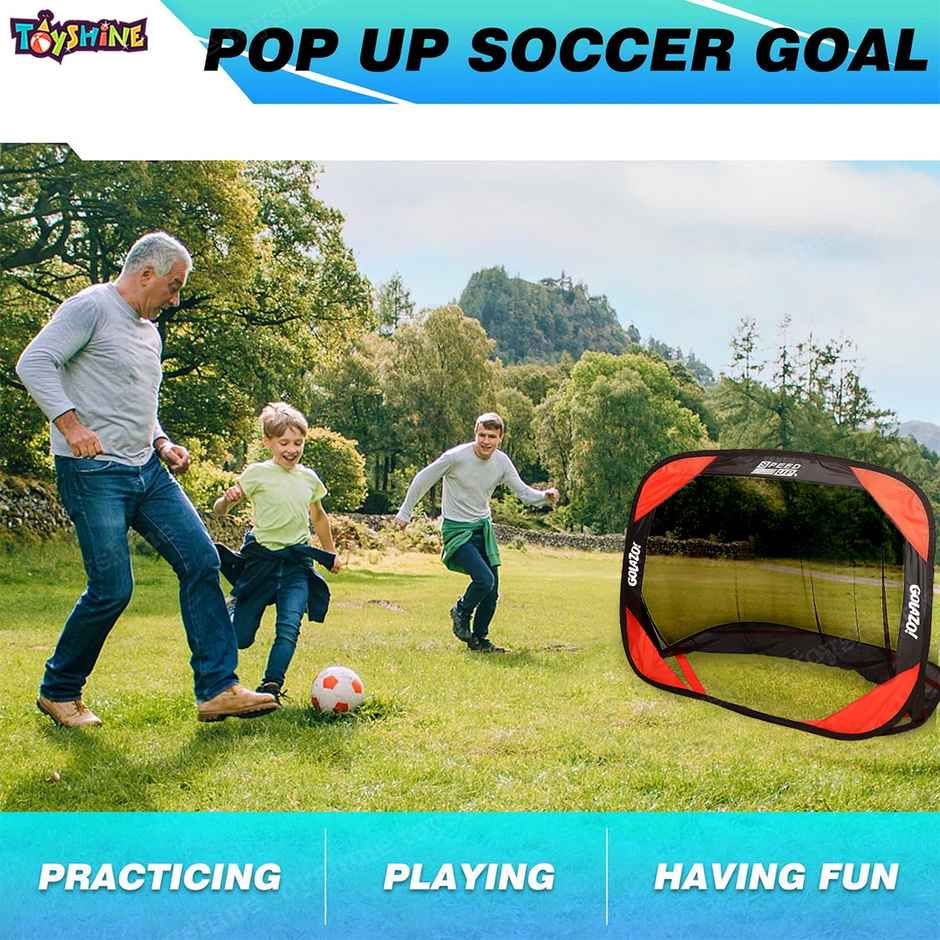 Toyshine Speed-up 102cm x 76cm Children Training Portable Folding Football Soccer Net