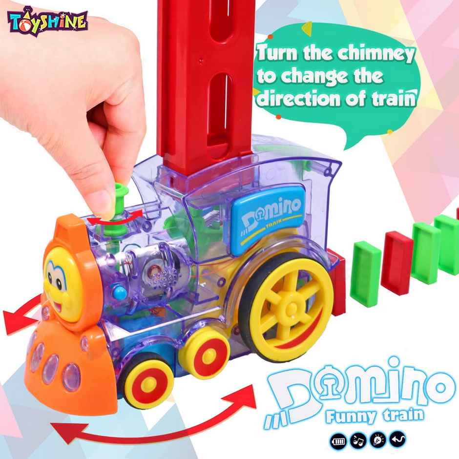 Toyshine Domino Musical Toy Train (3+ Years)(Pack)