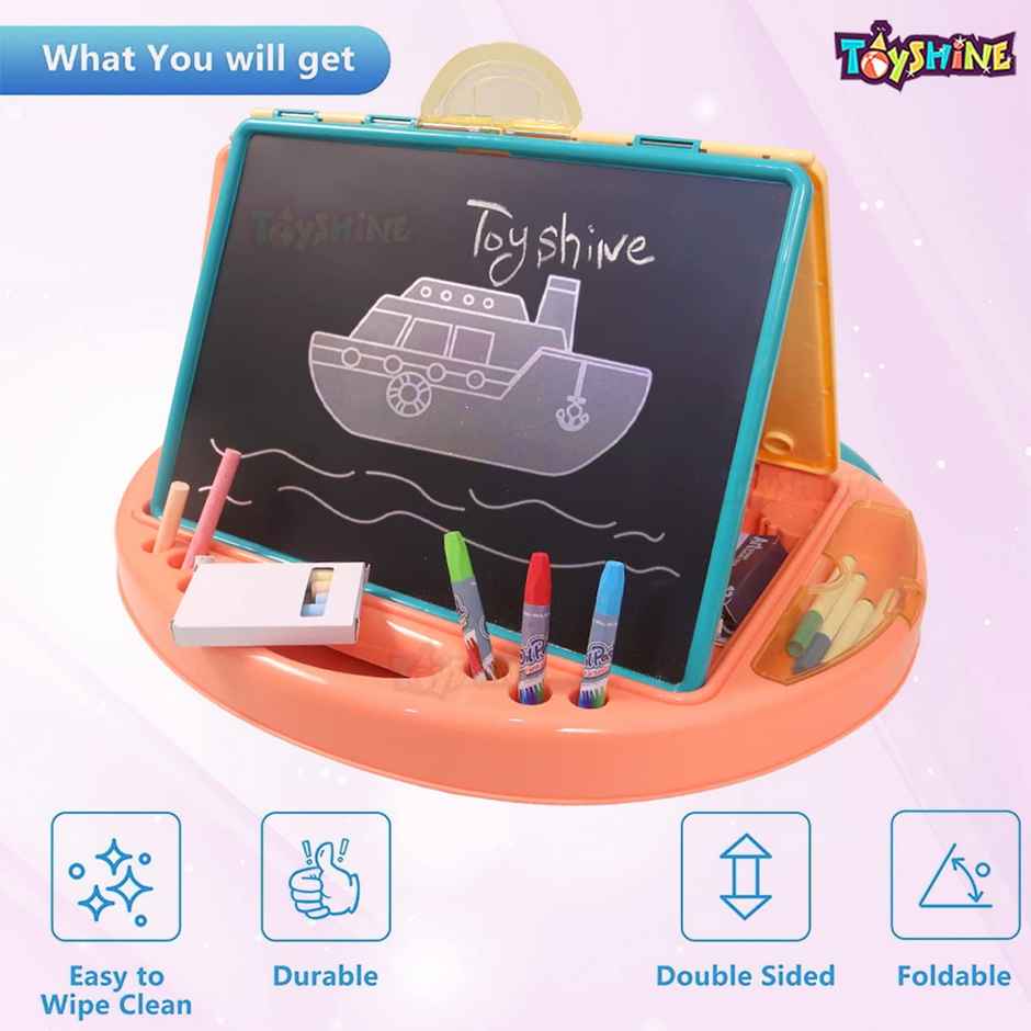 Toyshine My First Art Easel Board | Creative Painting & Learning Toy for Kids