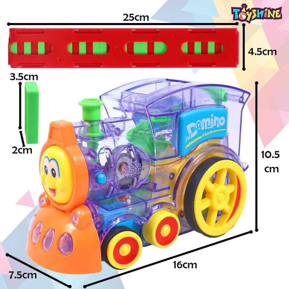 Toyshine Domino Musical Toy Train (3+ Years)(Pack)