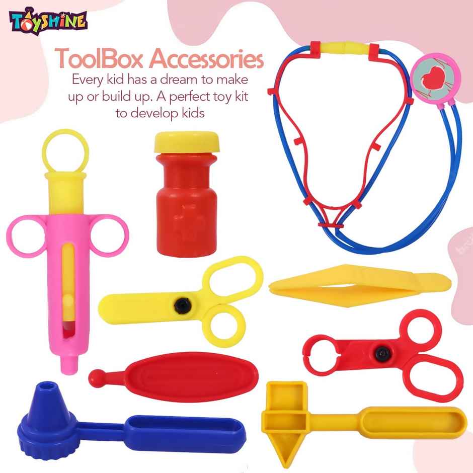 Toyshine Carry Along Doctor Pretend Play Set (4 - 8 Years) - Assorted