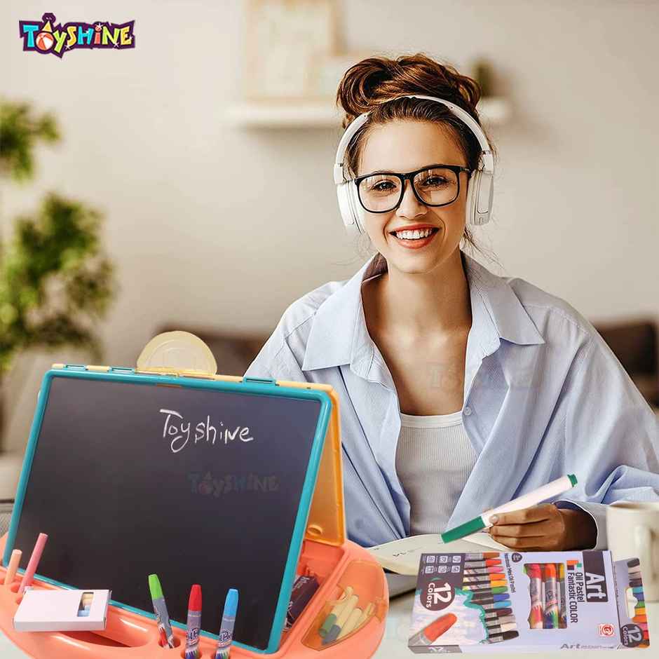 Toyshine My First Art Easel Board | Creative Painting & Learning Toy for Kids