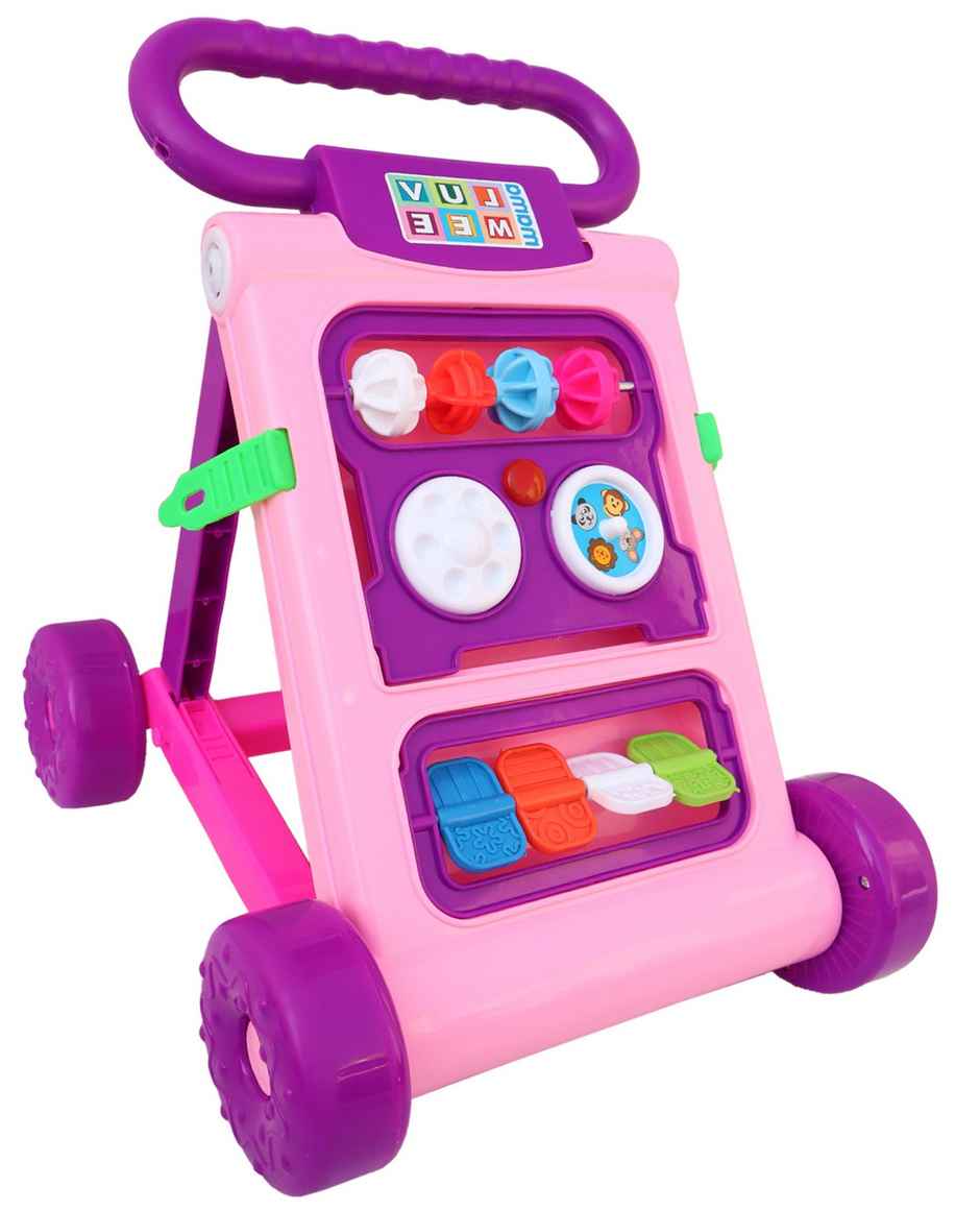 Toyshine My First Step Activity Baby Walker (Pink, 1+ Years)(Pack)