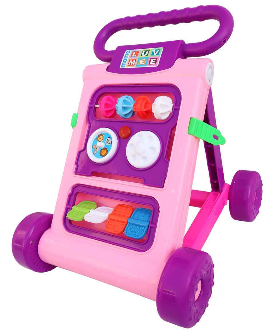 Toyshine My First Step Activity Baby Walker (Pink, 1+ Years)(Pack)