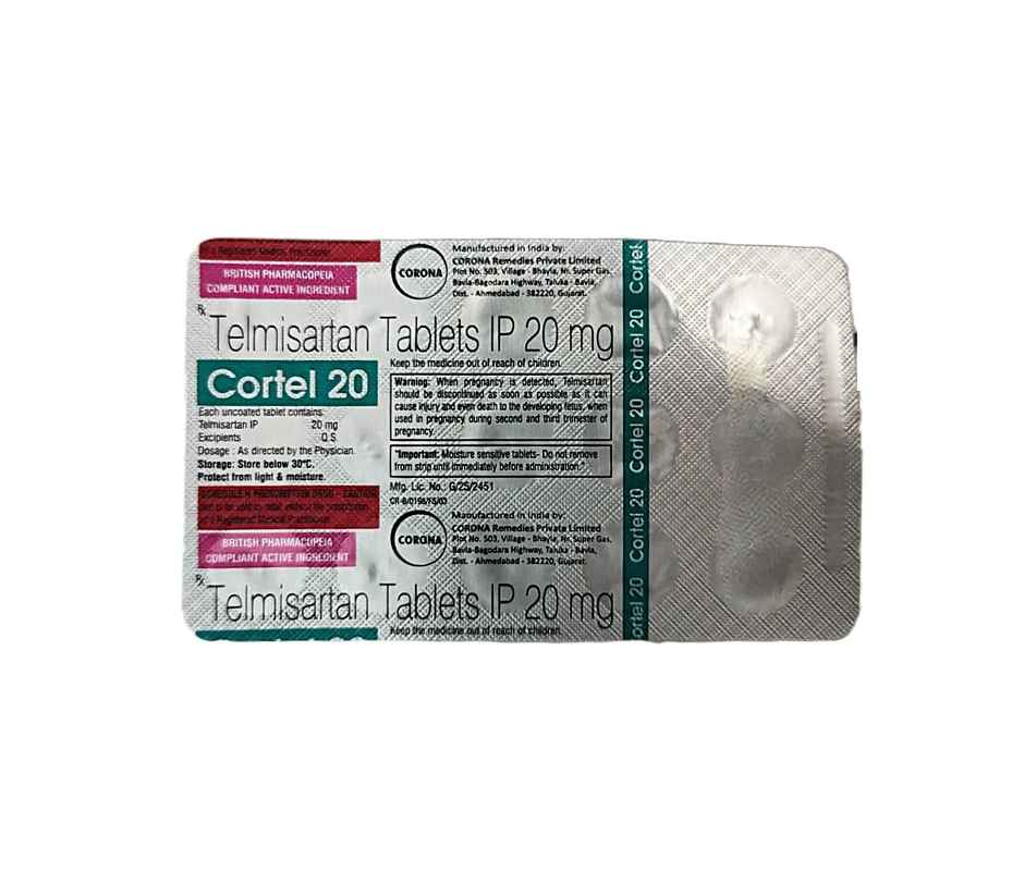 Cortel 20 Tablet
