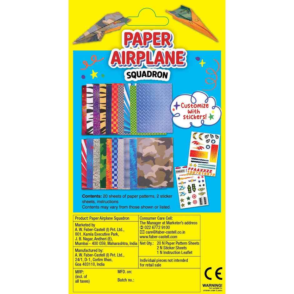 Creativity For Kids Paper Airplane Squadron Mini