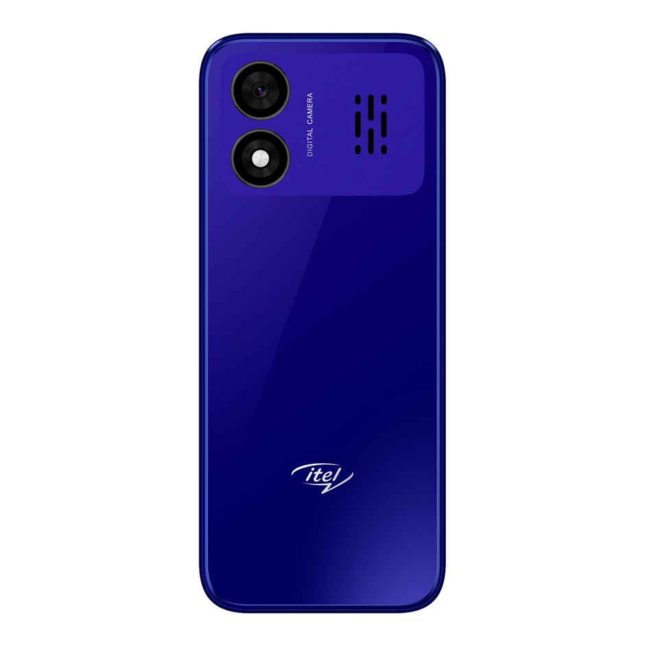 itel It5330 Keypad Mobile | 2.8" Display | 1900 mAh Battery | Glass Back Design | Blue