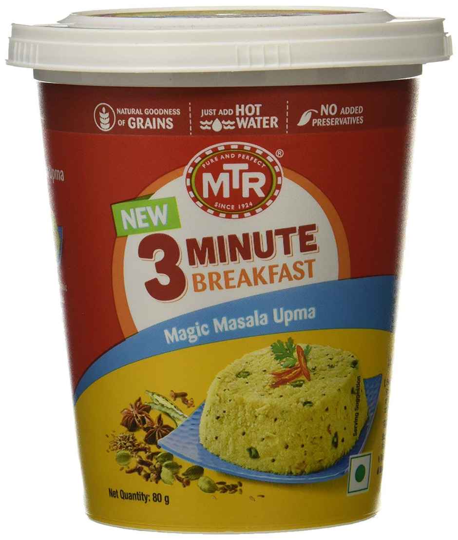 MTR 3 Mins Breakfast Magic Masala Upma Cuppa