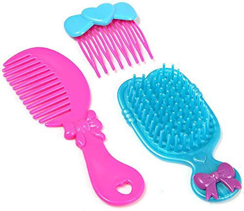 Webby Beauty Play Set for Girls | 15 Pcs | Pink | 3+ Years