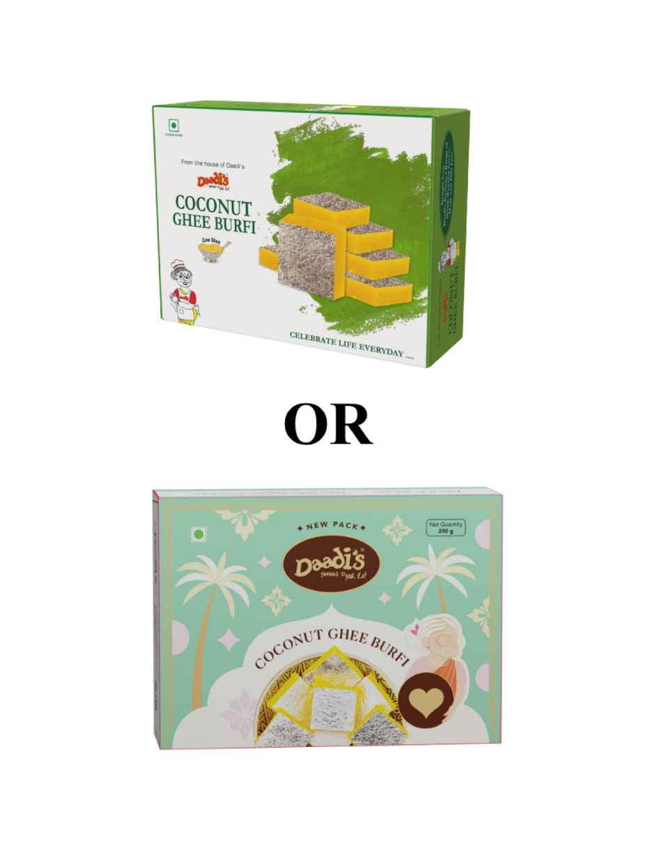 Daadi's Coconut Ghee Burfi | Sweet & Delicious