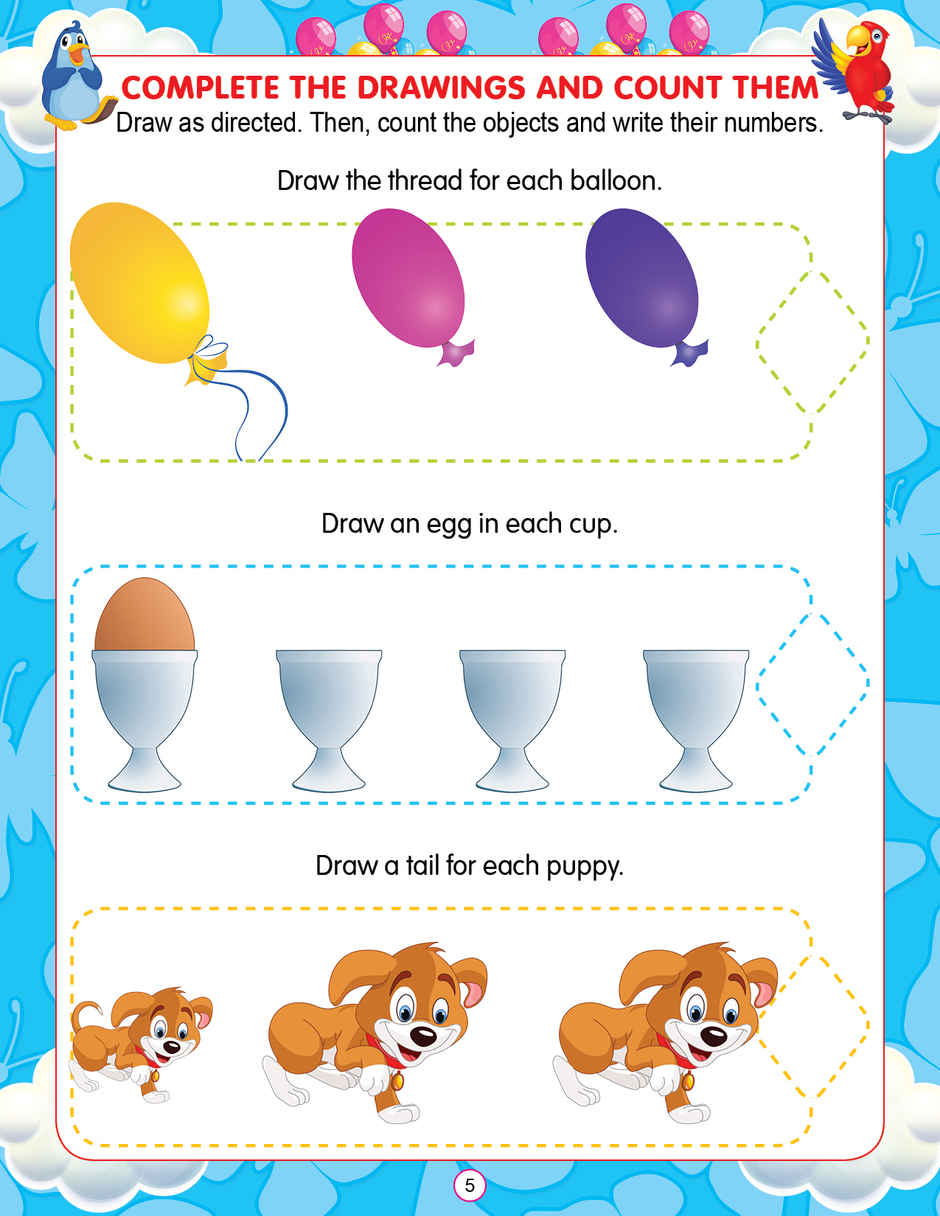 Dreamland My Activity Maths Activity Book for Kids Age 2 to 5