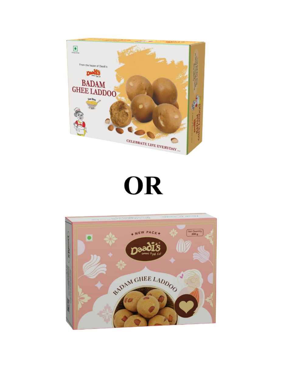 Daadi's Badam Laddoo Pure Ghee Combo