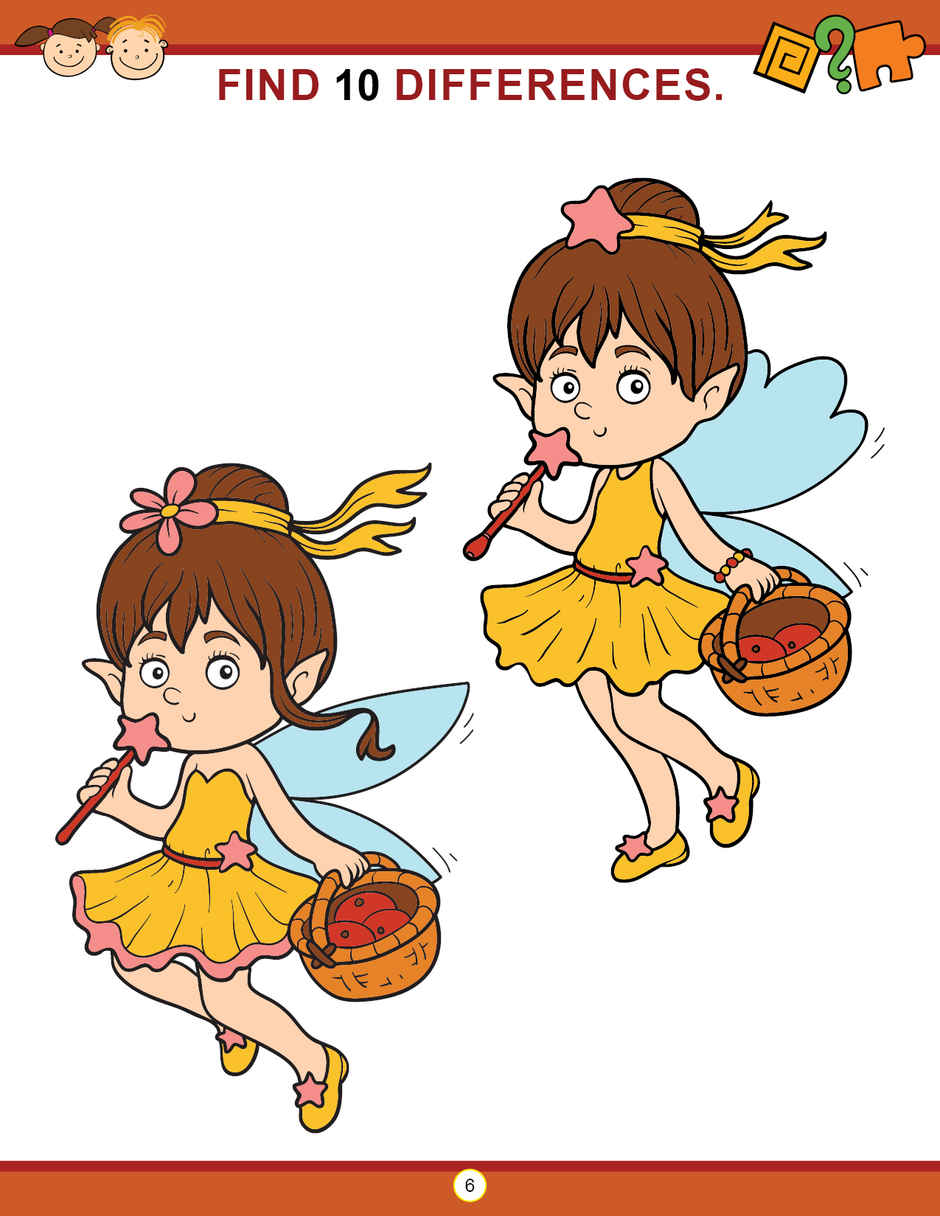 Dreamland My Activity Find the Difference Activity Book | Age 2 to 5