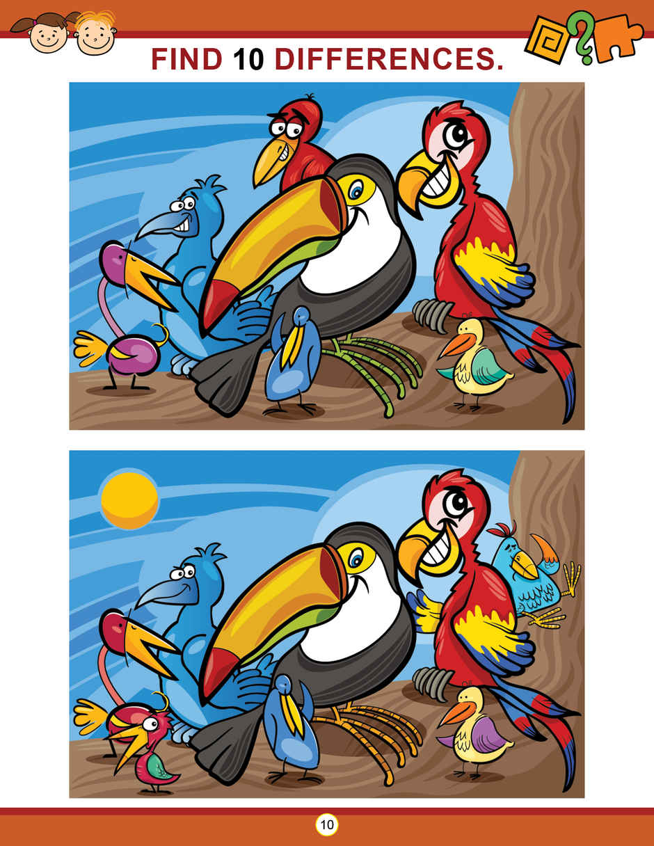 Dreamland My Activity Find the Difference Activity Book | Age 2 to 5