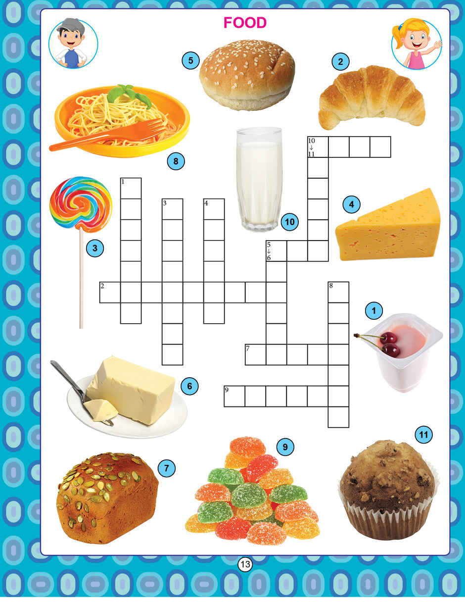 Dreamland My Activity Crossword Activity Book for Kids | Age 2 to 5