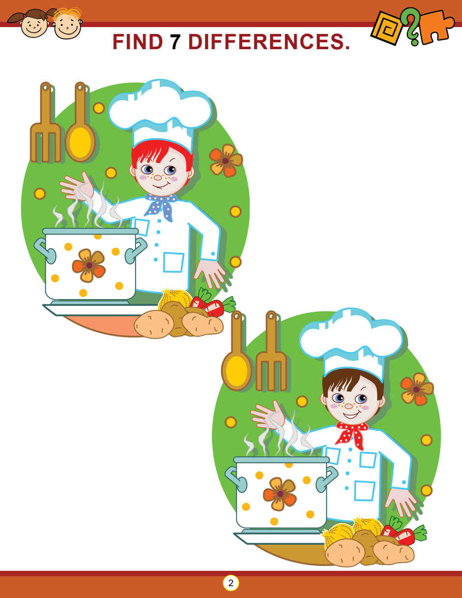 Dreamland My Activity Find the Difference Activity Book | Age 2 to 5