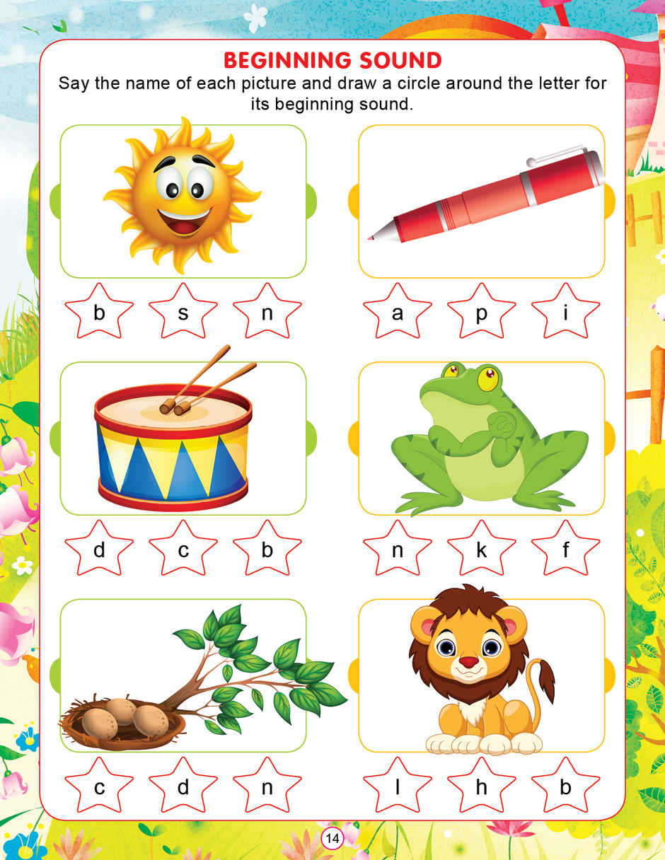 Dreamland My Activity Phonics Activity Book for Kids Age 2 to 5