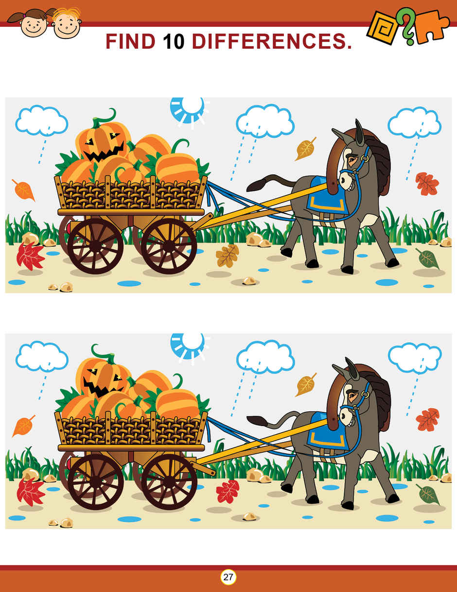 Dreamland My Activity Find the Difference Activity Book | Age 2 to 5