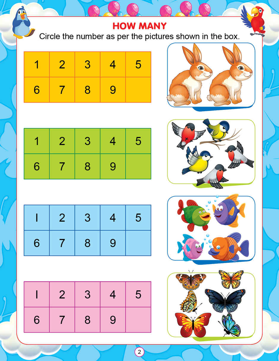 Dreamland My Activity Maths Activity Book for Kids Age 2 to 5