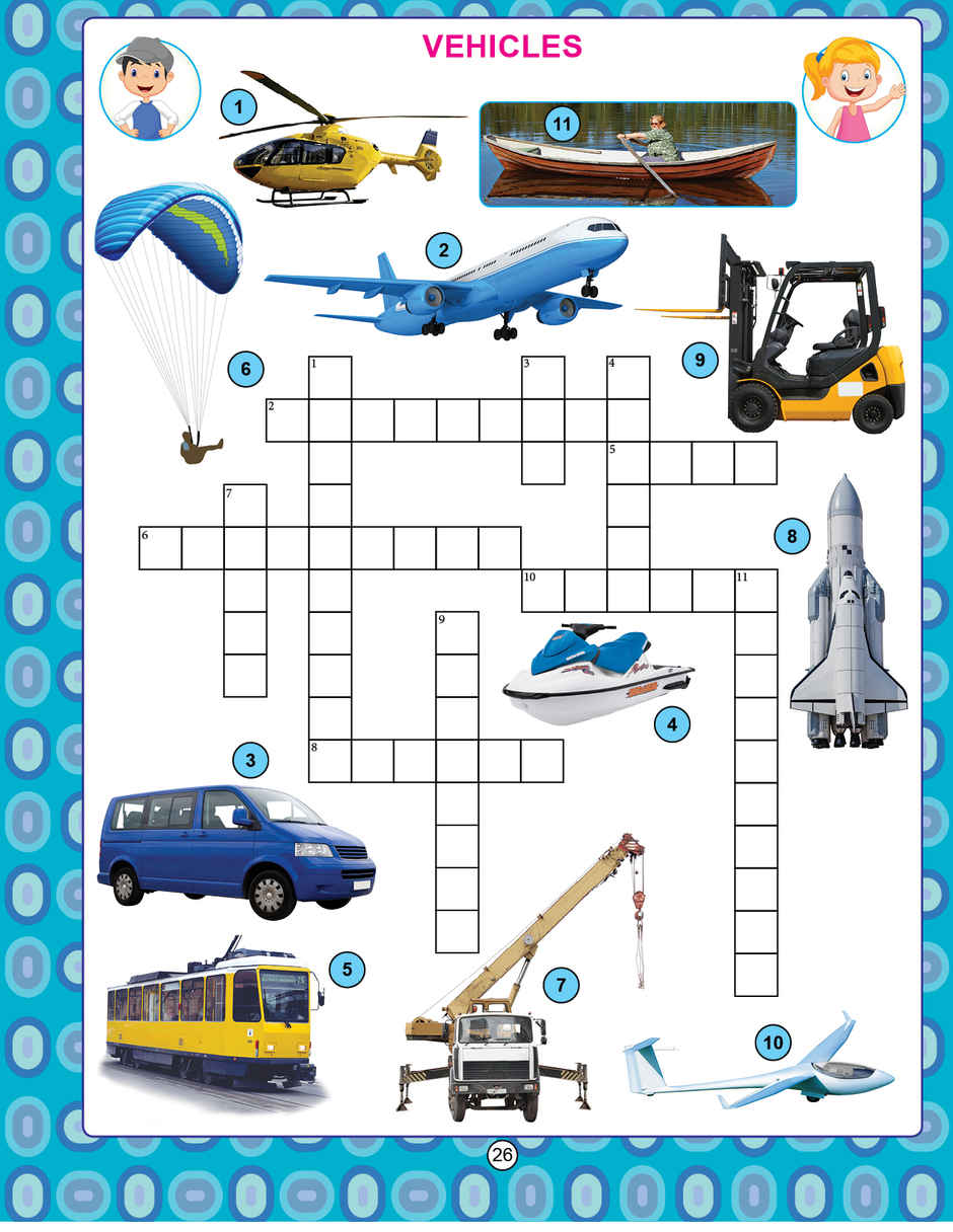 Dreamland My Activity Crossword Activity Book for Kids | Age 2 to 5