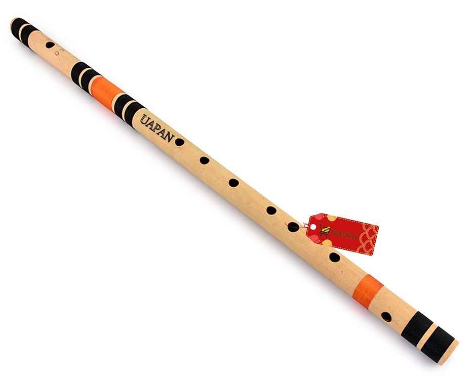 Uapan G Scale Bamboo Bansuri Flutes Bansuri Right Handed Middle 26 Inch