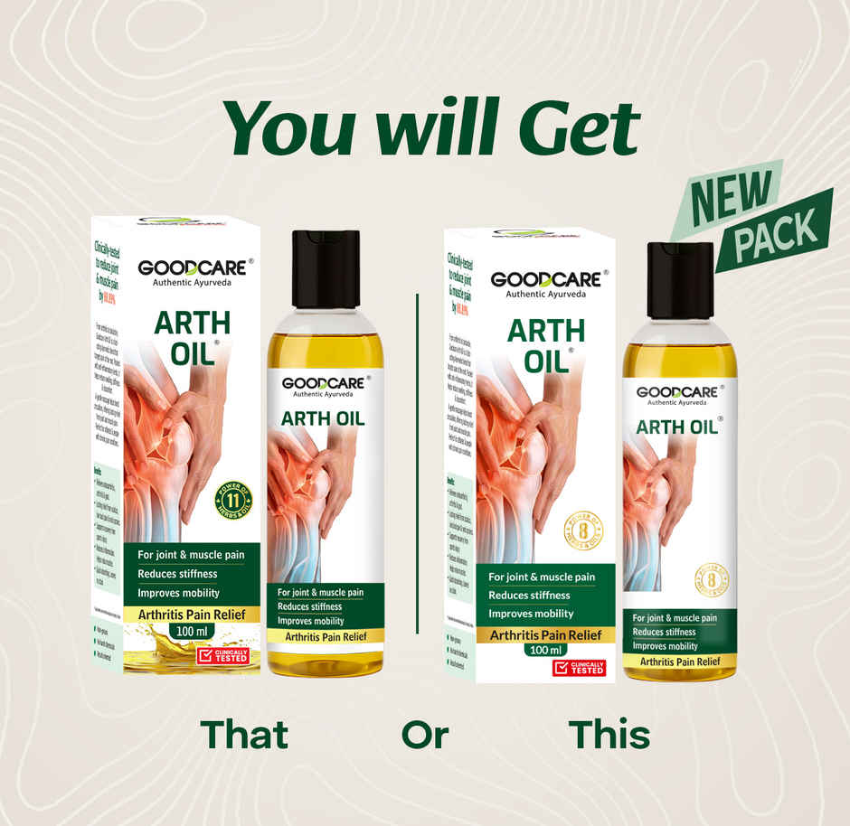 Goodcare Arth Oil Relieve From Joint And Muscle Pain With Ayurveda