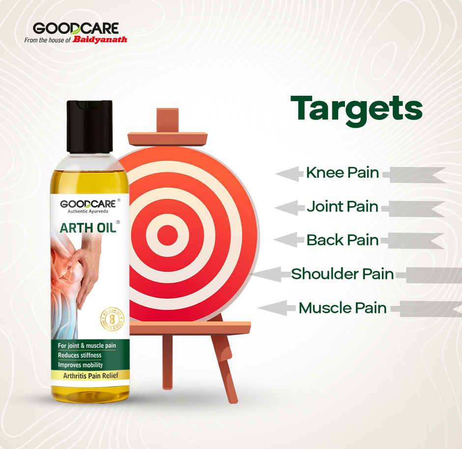 Goodcare Arth Oil Relieve From Joint And Muscle Pain With Ayurveda
