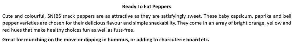 Rz Snibs Pepper Pack