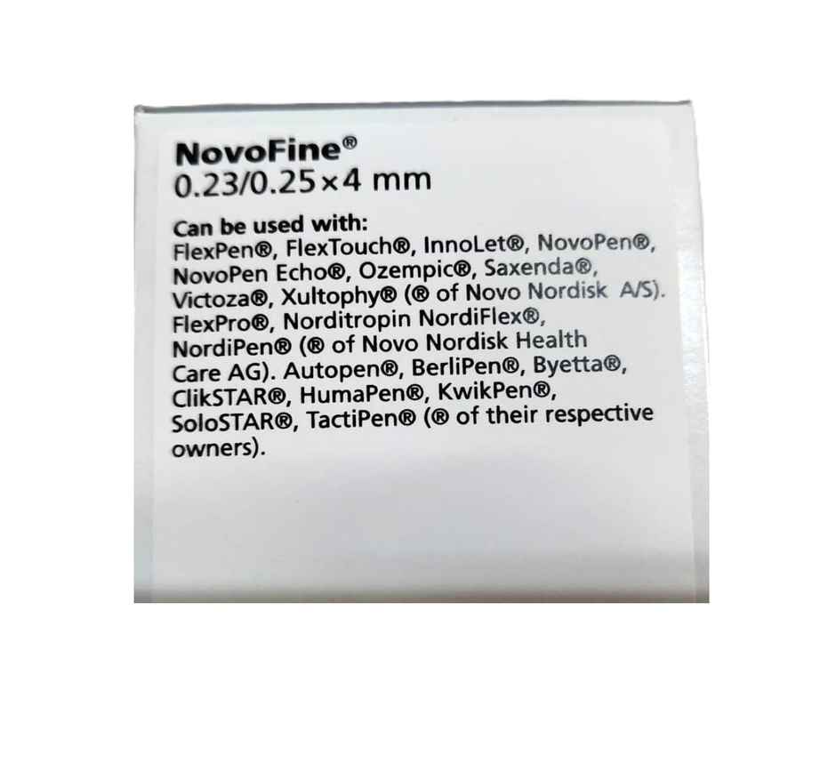 Novofine 32G 4mm Needle