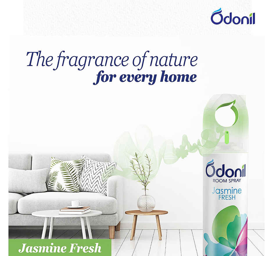 Odonil Jasmine Fresh Room Air Freshener Spray