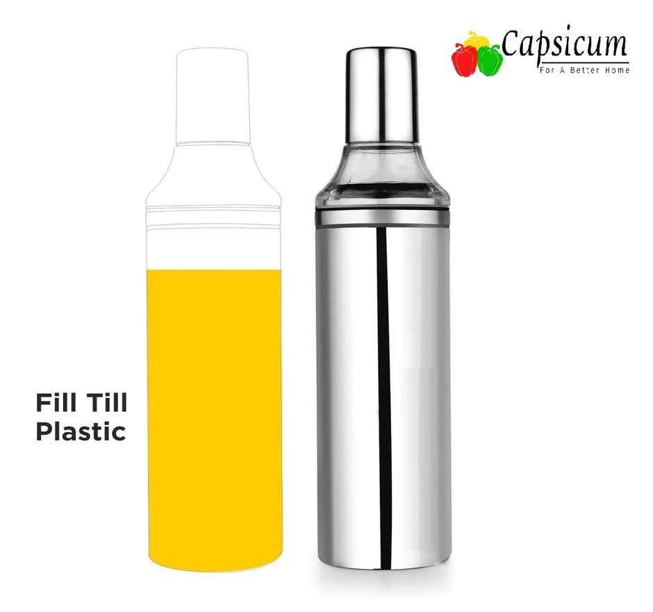 Capsicum Steel Oil Dispenser 750Ml